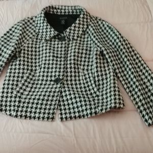 Black and White Rafaella Jacket